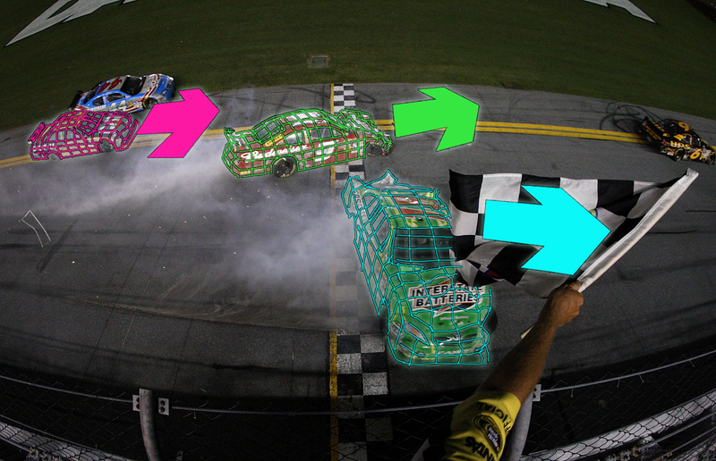 Illustration for article titled Anatomy Of A NASCAR Mega-Crash